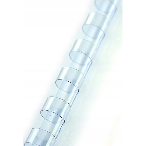 Argo Grzbiet plastikowy 6mm ARGO 405068 przezroczysty 100 szt