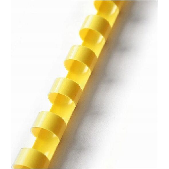 Argo Grzbiet plastikowy 38mm ARGO 405386 żółty 50 szt