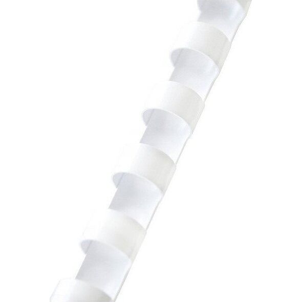 Argo Grzbiet plastikowy 16mm ARGO 405168 przezroczysty 100 szt