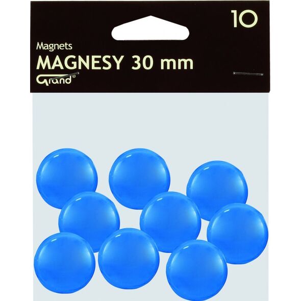 Argo Magnesy 15mm ARGO WF 607173 niebieskie 10 szt