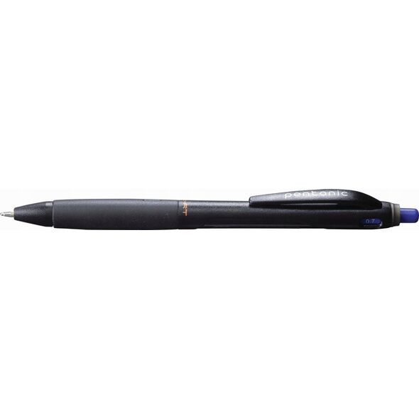 Linc Długopis kulkowy automatyczny LINC PENTONIC B-RT 4007BLU-D50 niebieski 0.7 czarna obudowa 5x10szt+display plastik