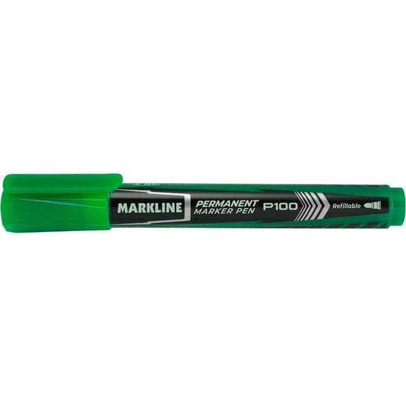 Linc Marker permanentny LINC Markline MP100GRE zielony okrągła