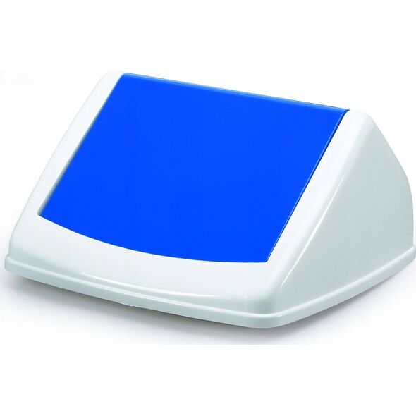 Kosz na śmieci Durable Pokrywa do kosza 40L DURABLE 1801574014 biało-niebieski