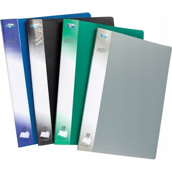 Centrum Album ofertowy A4 CENTRUM VISIT 80034 mix PVC 10 kieszeni