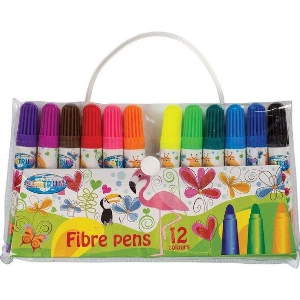 Centrum Flamastry krótkie op. PVC CENTRUM GIRAFFE 80434 mix*12