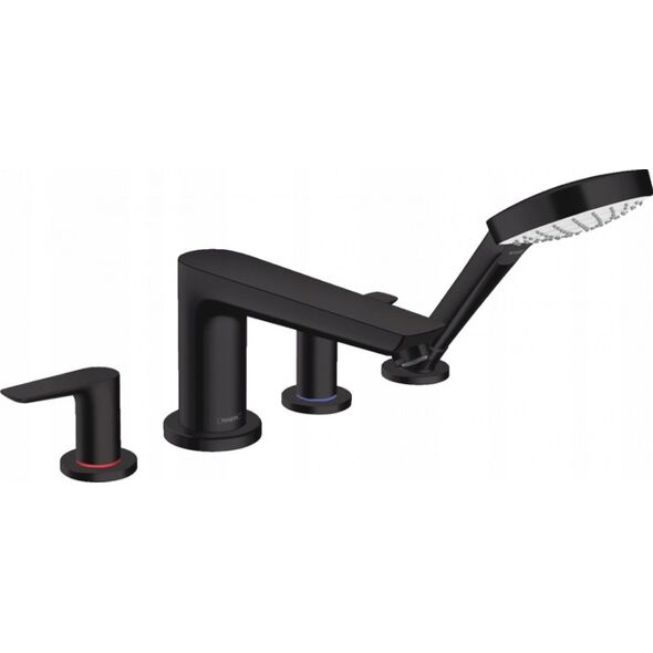 Bateria wannowa Hansgrohe Talis E 4-otworowa bateria na brzeg wanny, element zewnętrzny