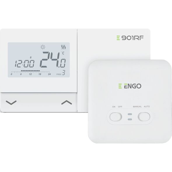 Salus Programowany, bezprzewodowy regulator temperatury E901RF