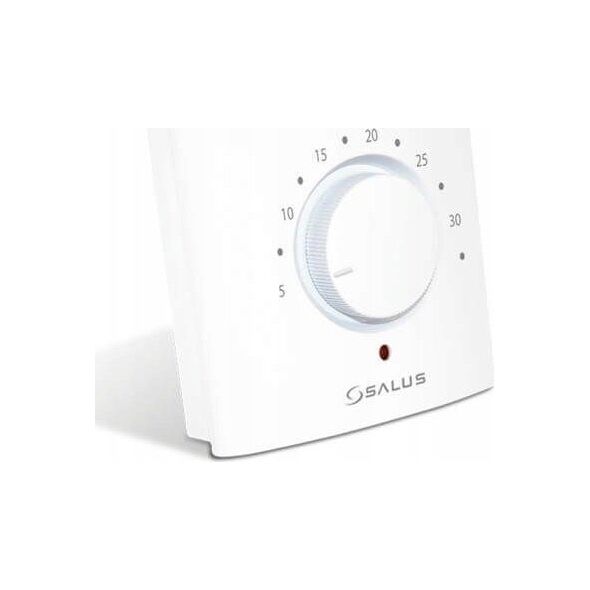 Salus Bezprzewodowy, natynkowy, elektroniczny regulator temperatury sieci ZigBEE -dobowy . 2xAA, biały