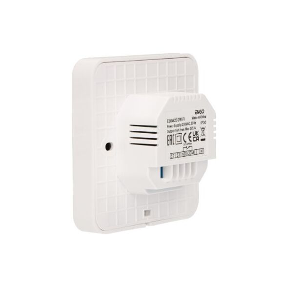 Internetowy regulator temperatury, WI-FI, 230V, Biały
