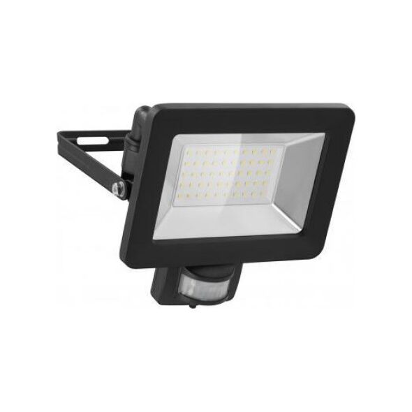 Naświetlacz Goobay Reflektor zewnętrzny LED, 50 W, z czujnikiem ruchu 53883