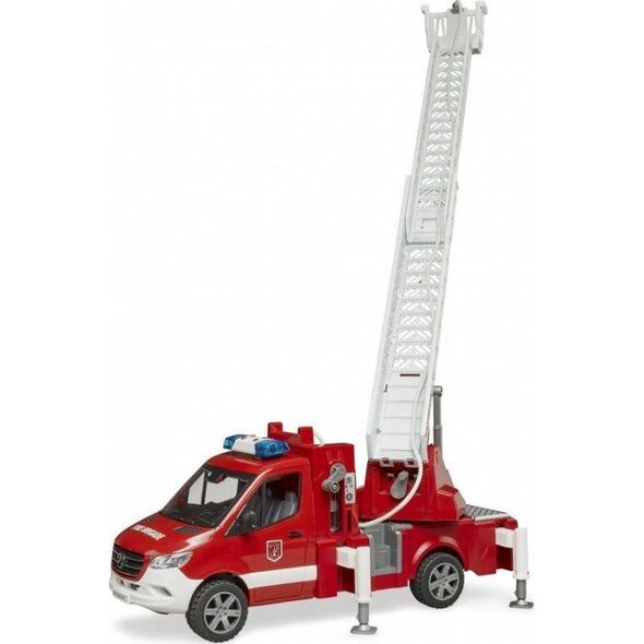 Bruder Wóz strażacki Mercedes Benz Sprinter z drabiną i światłami