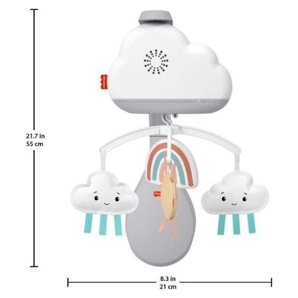 Fisher Price Uspokajacz karuzelka Chmurkowa tęcza