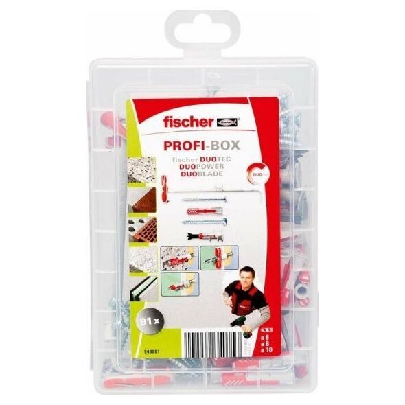 Fischer FISCHER PROFI-BOX DUOLINE, 91 VNT.