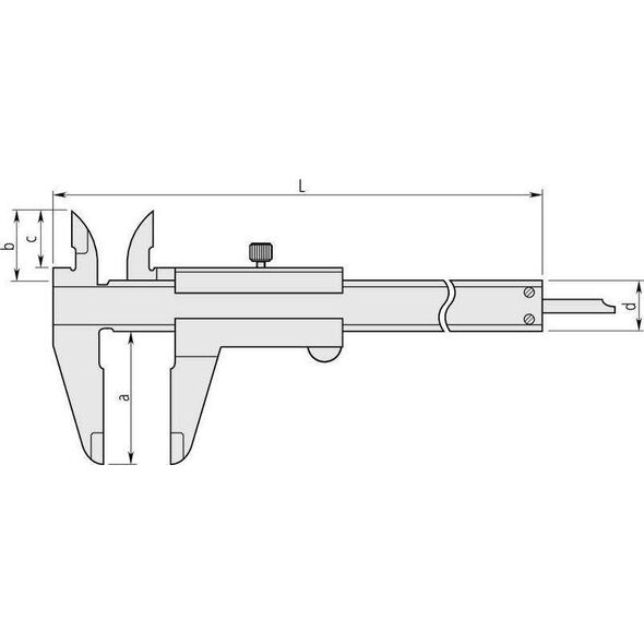 Mitutoyo Suwmiarka analogowa 150mm / 6" 0,05 Mitutoyo