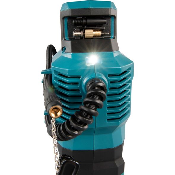 Kompresor samochodowy Makita Makita cordless compressor MP001GZ XGT, 40 volts, air pump (blue/black, without battery and charger)