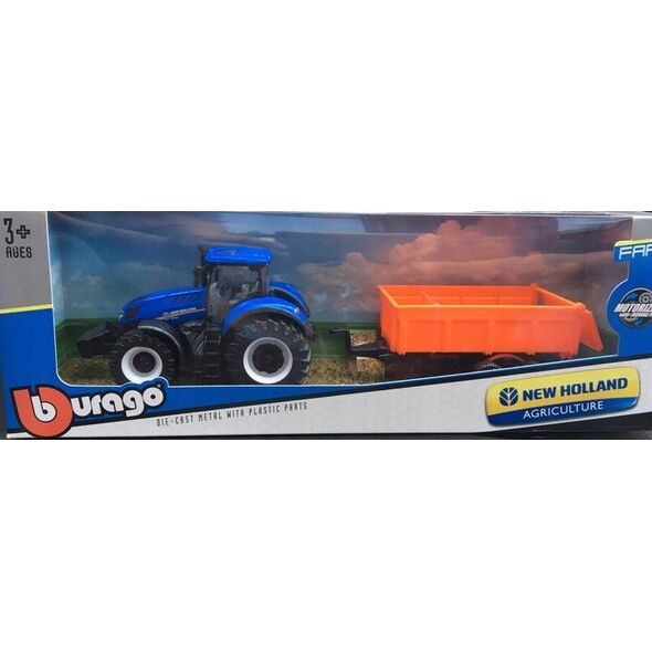Bburago Traktor TRAKTOR CIĄGNIK NEW HOLLAND Bburago