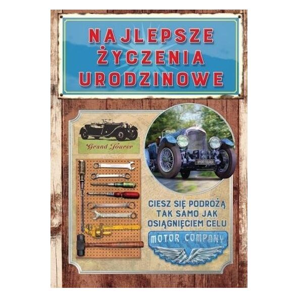 Trend Kartka okolicznościowa Urodziny MF25