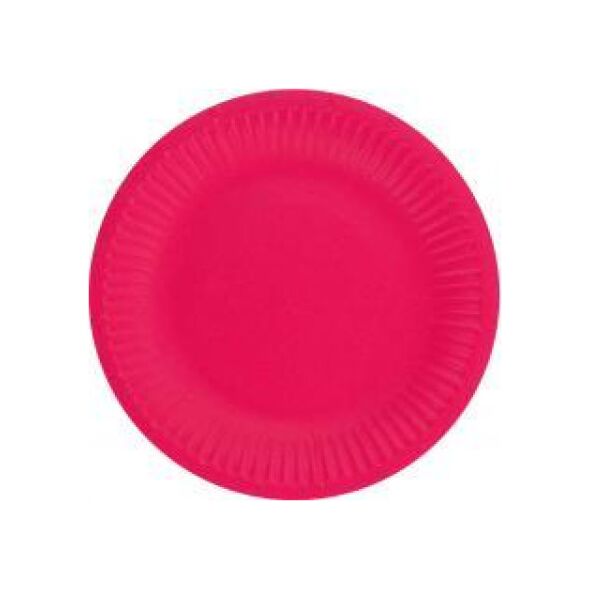 GoDan Talerzyki papierowe jednokolorowe 18cm 6szt