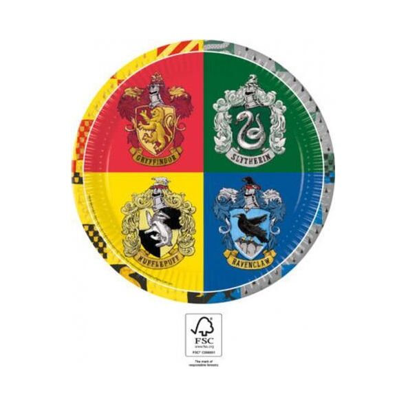 GoDan Talerzyki papiertowe Harry Potter 23cm 8szt