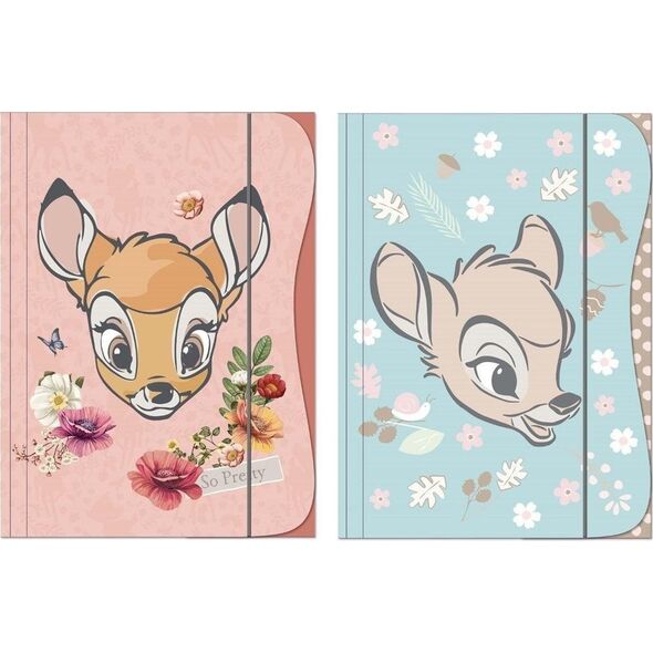 Beniamin Teczka z gumką A4 Bambi