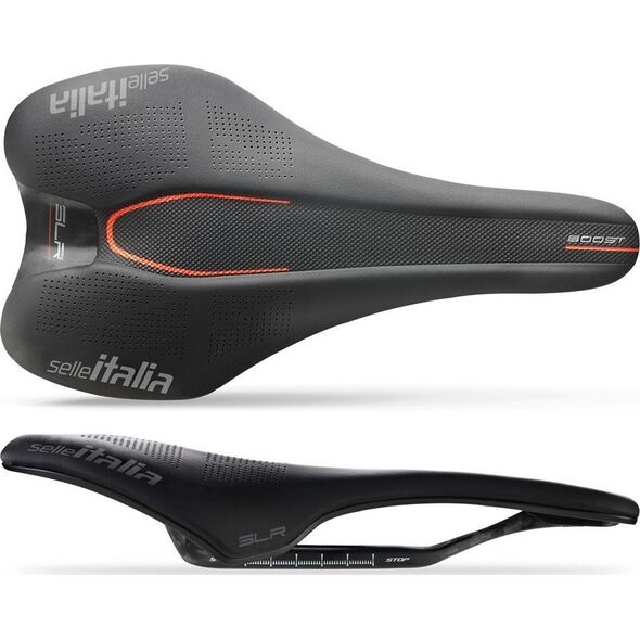 Selle Italia Siodło SELLE ITALIA SLR BOOST KIT CARBONIO L (id match - L1) carbon +10mm 7x9, fibra-tek, czarne (DWZ)