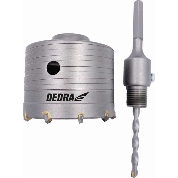 Wiertło Dedra Wiertło koronkowe 100mm HM z uchwytem HEX