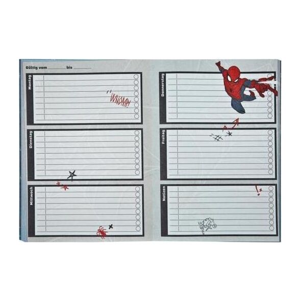 CS ENTERTAINMENT GROUP Plan Lekcji, A5, Spiderman