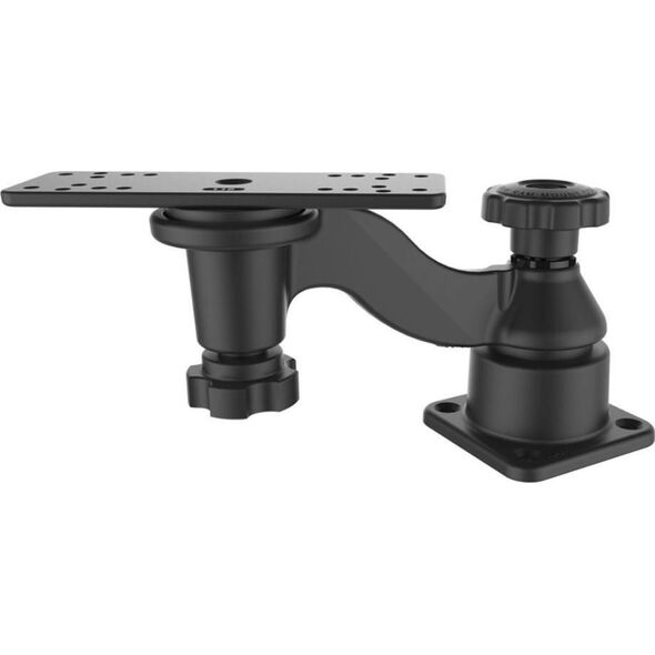 Ram mounts RAM MOUNT Zestaw do montażu echosondy do powierzchni płaskiej| ramię pływające RAM-109HU