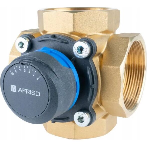Afriso Zawór mieszający 4-drogowy obrotowy ARV 487 ProClick DN50, Rp2", Kvs 40