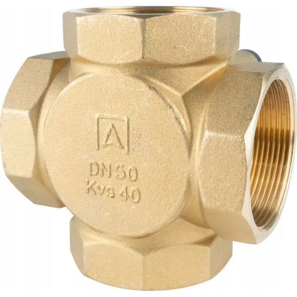Afriso Zawór mieszający 4-drogowy obrotowy ARV 487 ProClick DN50, Rp2", Kvs 40