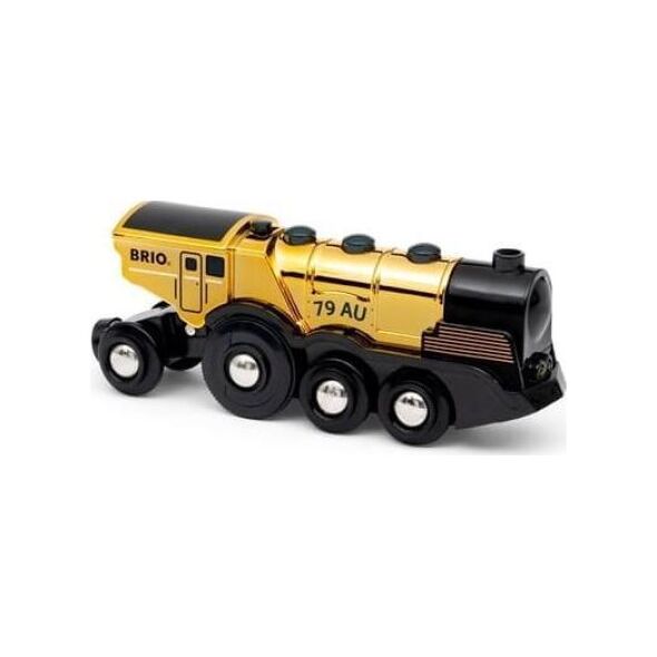 Brio Brio World Złota Lokomotywa Mighty Gold