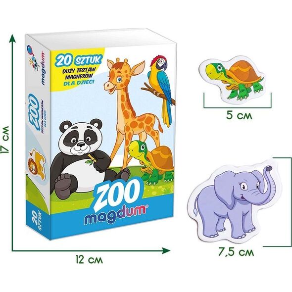 Maksik Magnesy Zoo MV 6032-01