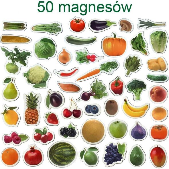 Maksik Magnesy Owoce warzywa MV 6032-42