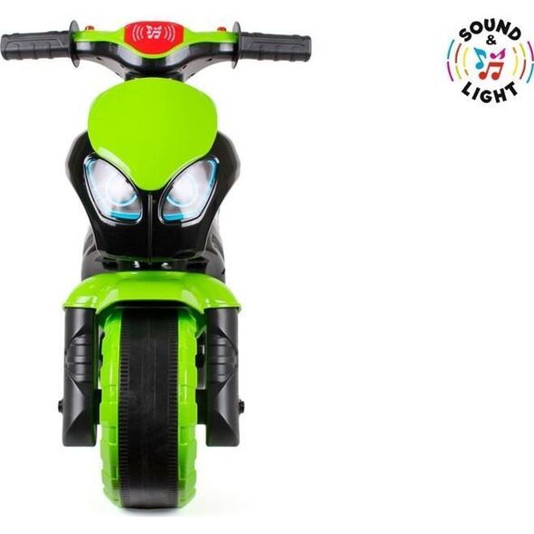 Technok Motocykl zielono-czarny  5774