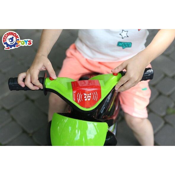 Technok Motocykl zielono-czarny  5774