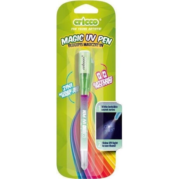 Cricco Długopis magiczny Invisible UV 1szt CRICCO