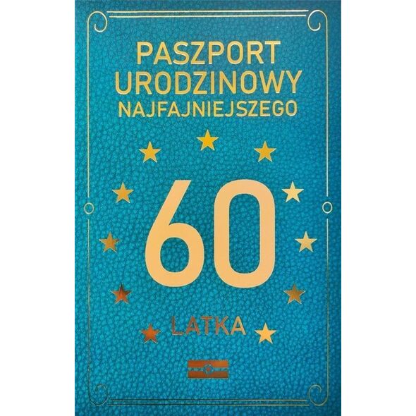 Yeku Karnet Urodzinowy 60 JCX - 041
