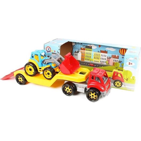 Technok Auto Transporter z traktorem TechnoK 3916 p4 mix cena za 1 szt