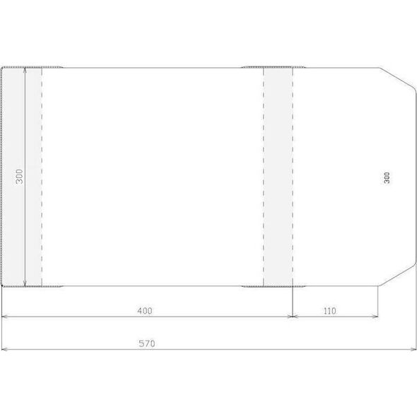 Sztapel Okładka regulowana 300x510mm (50szt)