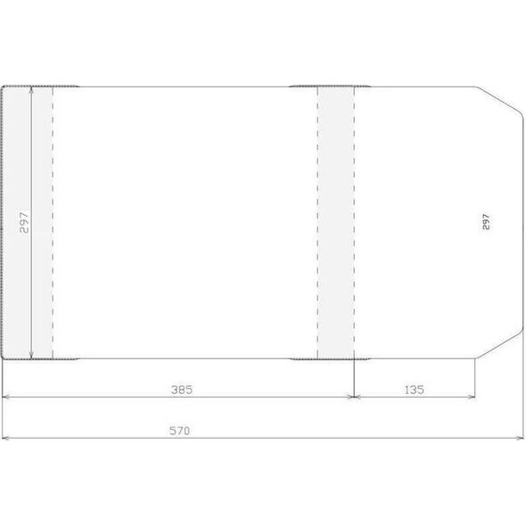Sztapel Okładka regulowana 297x520mm (50szt)
