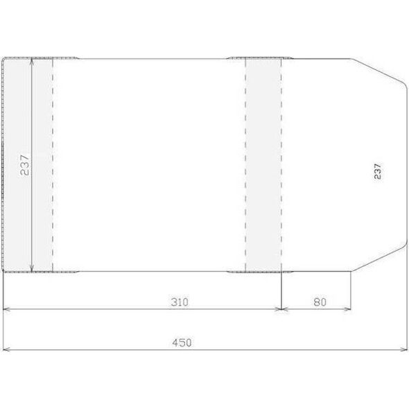 Sztapel Okładka regulowana 237x390mm (50szt)