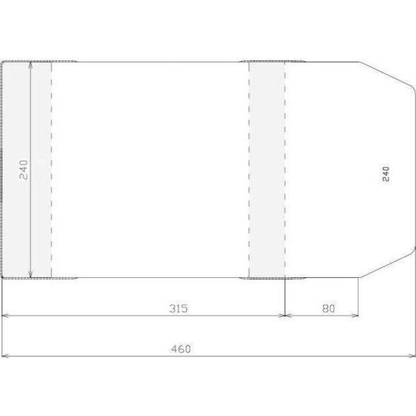 Sztapel Okładka regulowana 240x395mm (50szt)