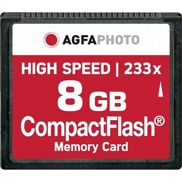 Karta AgfaPhoto Compact Flash 8 GB  (10433)