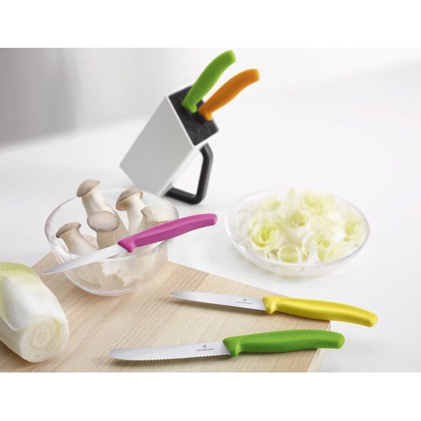 Victorinox Victorinox Swiss Classic Knife Block Small white