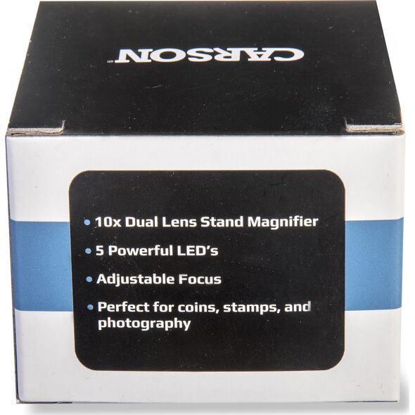 Carson Carson LH-50 VersalLoupe LED 10x Focusable Magnifier