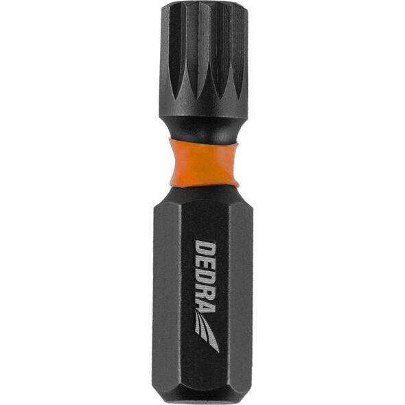 Dedra Końcówki wkrętakowe udarowe 8x32mm Spline M12, 2szt blister