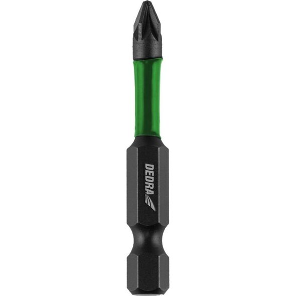 Dedra Końcówki wkrętakowe udarowe Pozidiv PZ2x50mm, 2szt blister