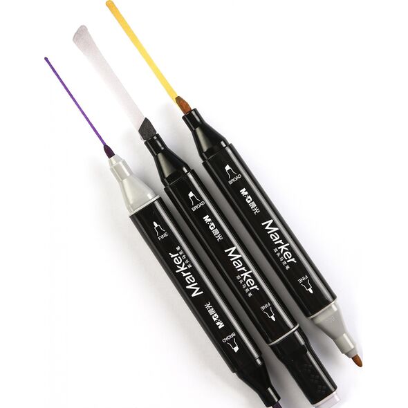 M&G Marker artystyczny alkoholowy dwustronny zestaw 40k M&G