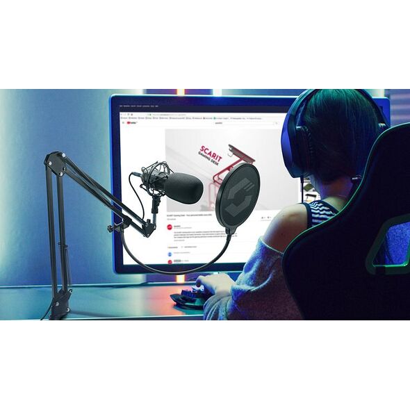 Mikrofon Speedlink Zestaw startowy do streamowania VOLITY READY (SL-800010-BK)