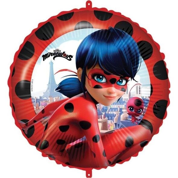 GoDan Balon foliowyt Miraculous Ladybug 46cm